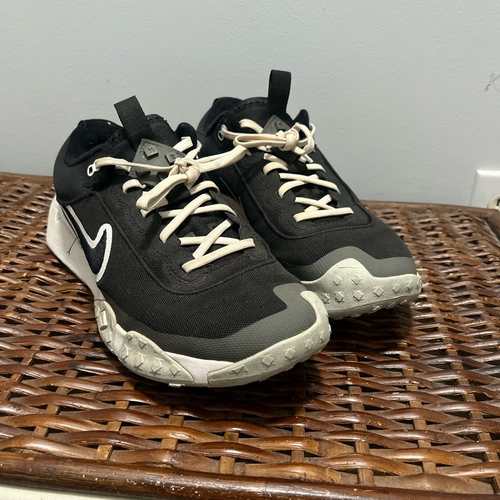 Nike Black and Gray Athletic Turf Shoes